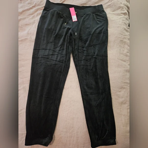Lily Pulitzer Mallie Velour Womans Xl Pant NWT - Picture 1 of 4